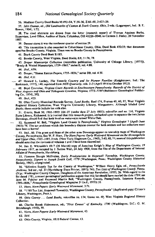 National Genealogy