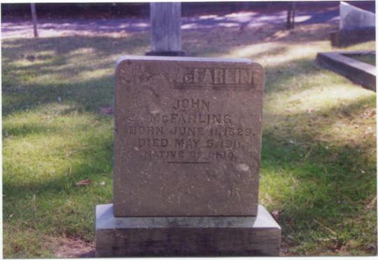 Tombstone John McFarling